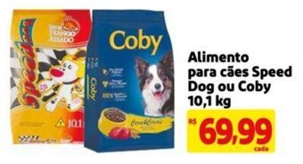 Alimento para cães Speed Dog ou Coby 10,1 kg