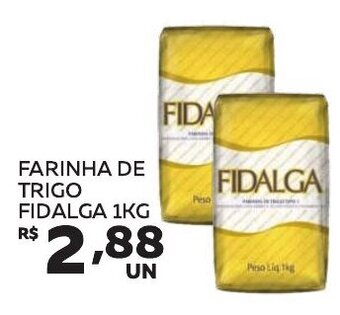 Lider Atacadista FARINHA DE TRIGO FIDALGA 1KG oferta