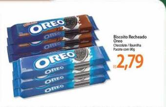 Atacadão Biscoito Recheado Oreo 90g oferta