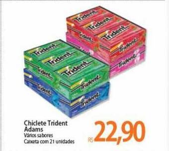 Chiclete Trident Adams