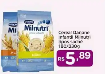 Cereal Danone Infantil Milnutri Tipos 180g/230g