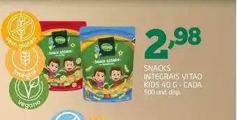 Cooper Snacks Integrais Vitao Kids 40g cada oferta