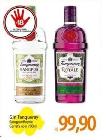 Gin Tanqueray Rangpur/Royale Garrafa com 700ml