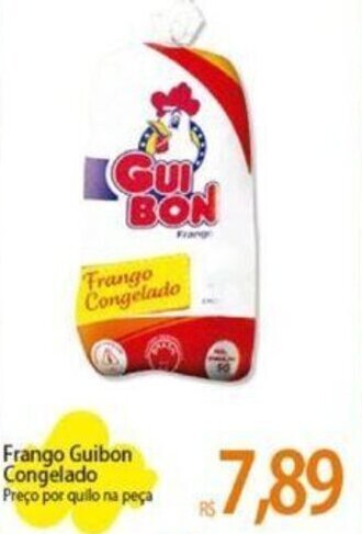 Atacadão Frango Guibon Congelado Preço por quilo na peça oferta