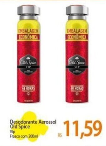 Atacadão Desodorante Aerossol Old Spice Frasco com 200ml oferta