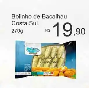 Peruzzo Bolinho De Bacalhau Costa Sul 270g oferta