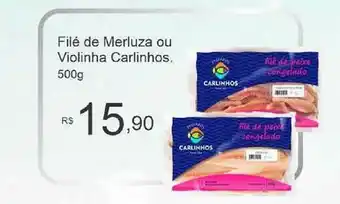Peruzzo Filé De Merluza Ou Violinha Carlinhos 500g oferta