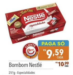 Supermercados Condor Bombom Nestlé 251g-Especialidades oferta