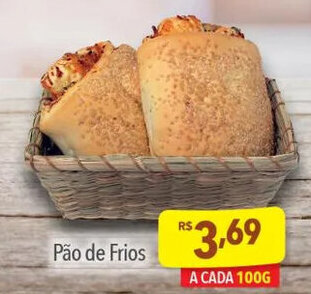 Pão de Frios A CADA 100G