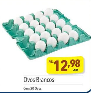 Supermercados Condor Ovos Brancos Com 20 Ovos oferta