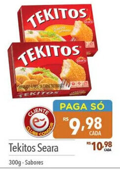 Supermercados Condor Tekitos Seara 300g-Sabores oferta