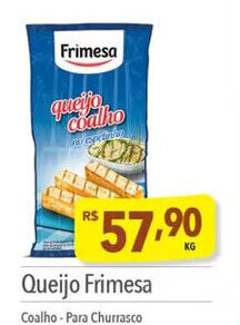 Supermercados Condor Queijo Frimesa Coalho Para Churrasco oferta