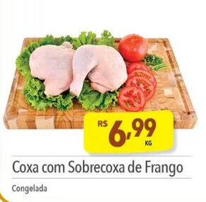 Supermercados Condor Coxa com Sobrecoxa de Frango oferta