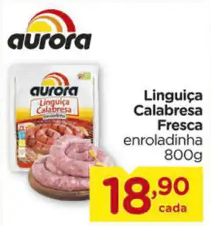 Carrefour Linguica Calabresa Fresca 800g oferta