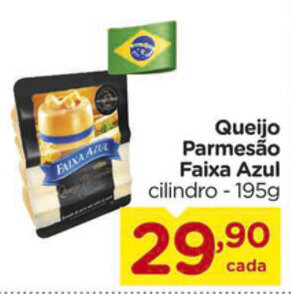 Carrefour Queijo Parmesao Faixa Azul 195g oferta