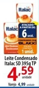 Akki Atacadista Leite Condensado Italac SD 395g TP oferta