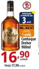Akki Atacadista Conhaque Dreher 900ml oferta