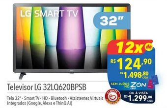 Supermercados Condor Televisor LG 32LQ620BPSB oferta