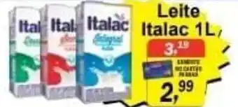 Supermercados Paraná Leite Italac 1L oferta