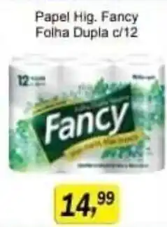 Supermercados Paraná Papel Hig. Fancy Folha Dupla c/12 oferta