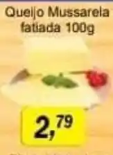Supermercados Paraná Queijo Mussarela fatiada 100g oferta