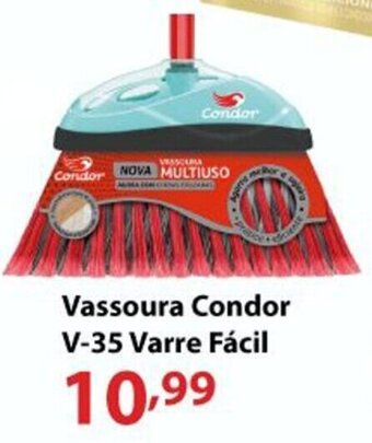 Supermercados Tischler Vassoura Condor V-35 Varre Fácil oferta