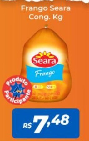 Atakarejo Frango Seara Cong. Kg oferta