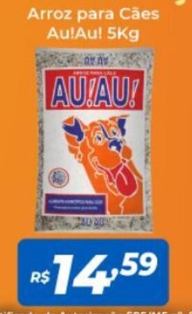 Arroz para Cães Au!Au! 5Kg