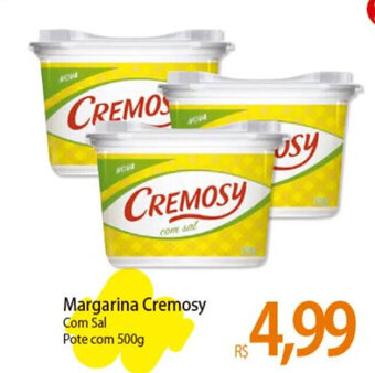 Atacadão Margarina Cremosy Com Sal Pote com 500g oferta