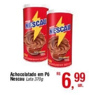 Fort Atacadista Achocolatado em Pó Nescau Lata 370g oferta