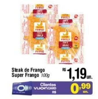 Fort Atacadista Steak de Frango Super Frango 100g oferta