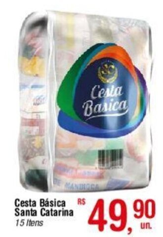 Fort Atacadista Cesta Básica Santa Catarina 15 Itens oferta