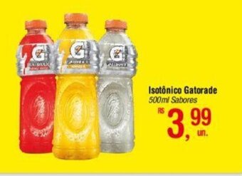 Fort Atacadista Isotônico Gatorade 500ml Sabores oferta