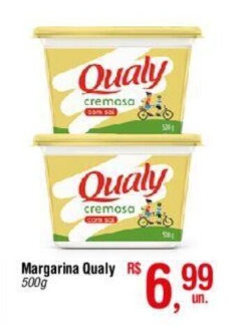 Fort Atacadista Margarina Qualy 500g oferta