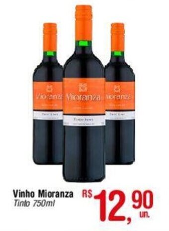 Fort Atacadista Vinho Mioranza Tinto 750ml oferta