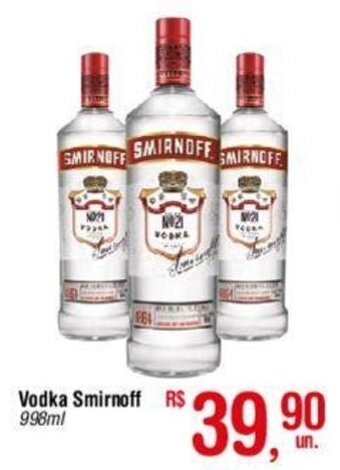 Fort Atacadista Vodka Smirnoff 998ml oferta