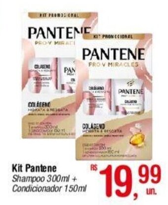 Fort Atacadista Kit Pantene Shampoo 300ml + Condicionador 150ml oferta