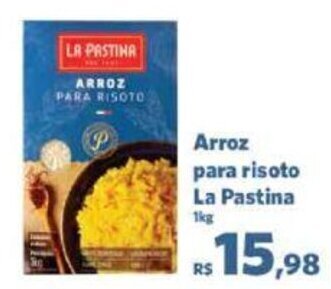 Sam's Club Arroz para risoto La Pastina 1kg oferta