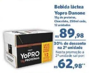 Sam's Club Bebida láctea Yopro Danone oferta