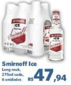 Sam's Club Smirnoff Ice 275ml cada, 6 unidades oferta
