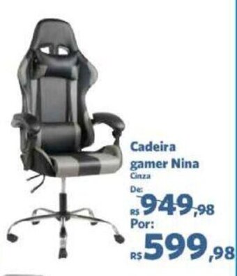 Sam's Club Cadeira gamer Nina oferta