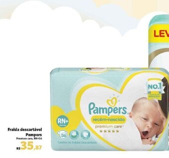 Sam's Club Fralda descartável Pampers oferta