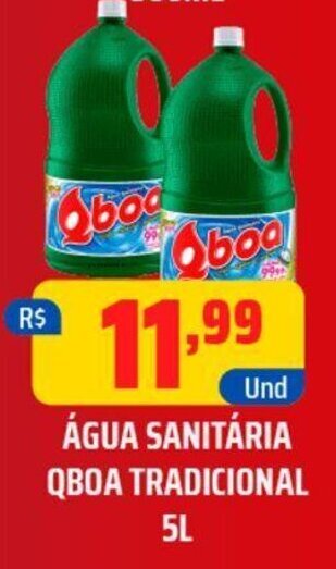 ÁGUA SANITÁRIA QBOA TRADICIONAL 5L