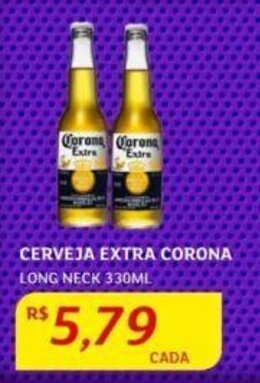 Assaí Atacadista CERVEJA EXTRA CORONA LONG NECK 330ML. oferta