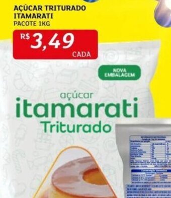 Assaí Atacadista AÇÚCAR TRITURADO ITAMARATI PACOTE 1KG oferta