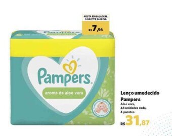 Sam's Club Lenço umedecido Pampers oferta