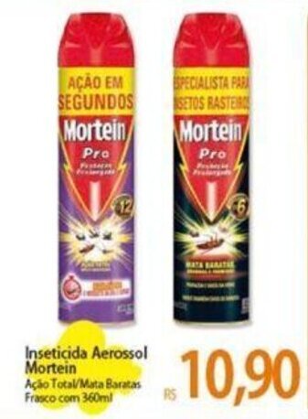 Atacadão Inseticida Aerossol Mortein 360ml oferta