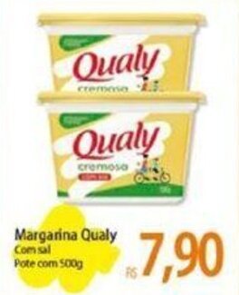 Atacadão Margarina Qualy Com sal Pote com 500g oferta