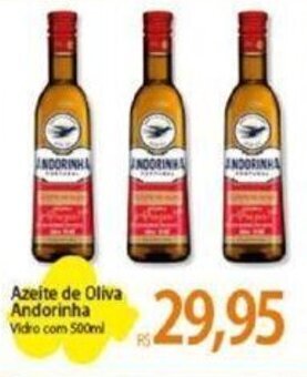 Atacadão Azeite de oliva Andorinha Vidro com 500ml oferta