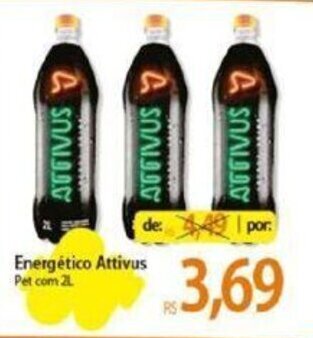 Energético Attivus Pet com 2L